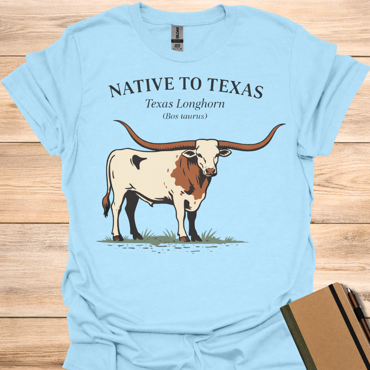 Native to Texas Texas Longhorn T-Shirt
