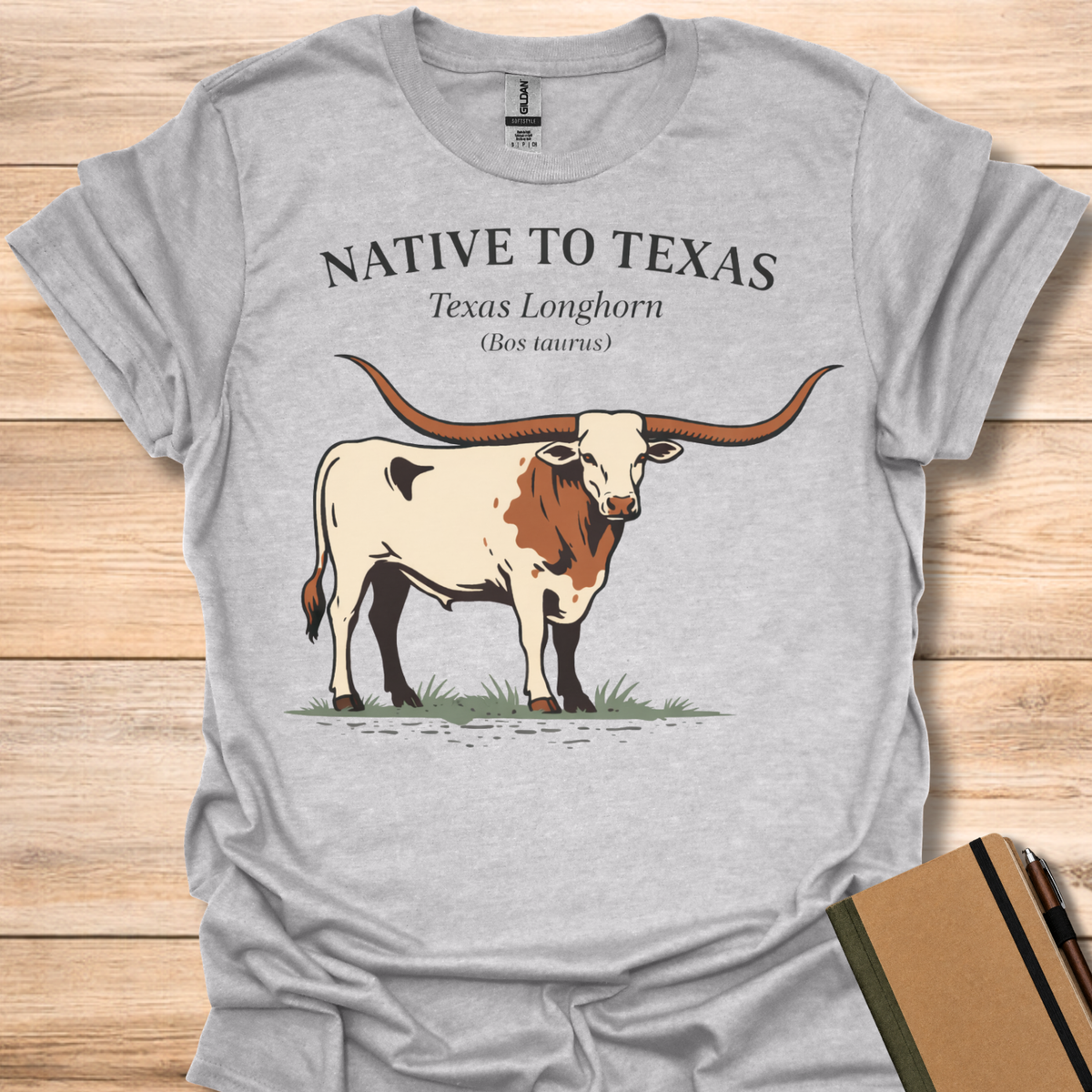 Native to Texas Texas Longhorn T-Shirt