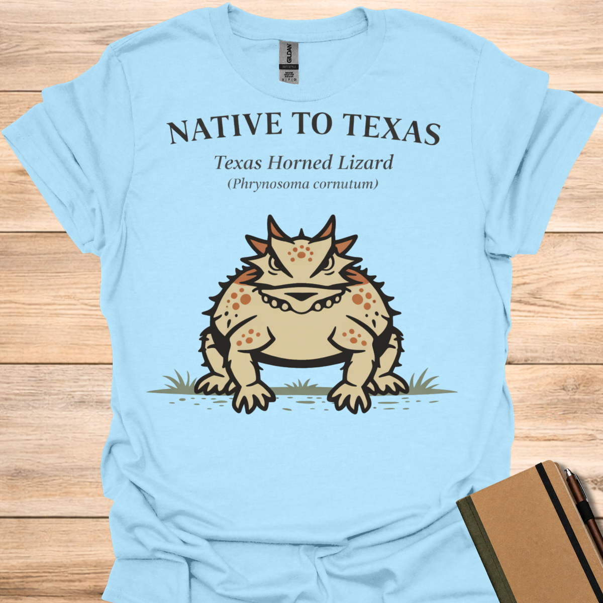 Native to Texas Texas Horned Lizard T-Shirt
