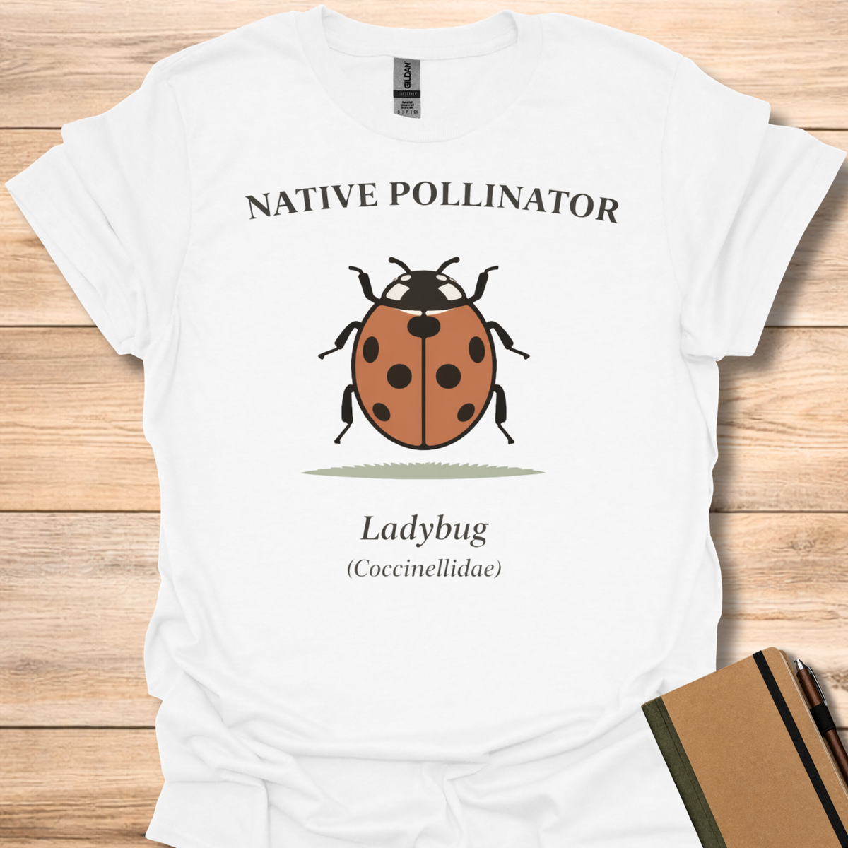Native Pollinator Ladybug T-Shirt