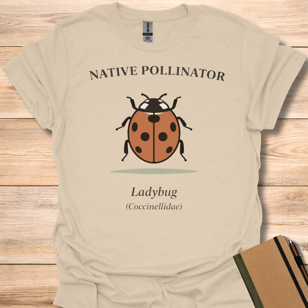 Native Pollinator Ladybug T-Shirt