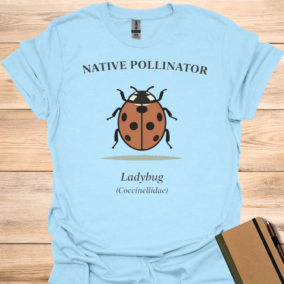 Native Pollinator Ladybug T-Shirt