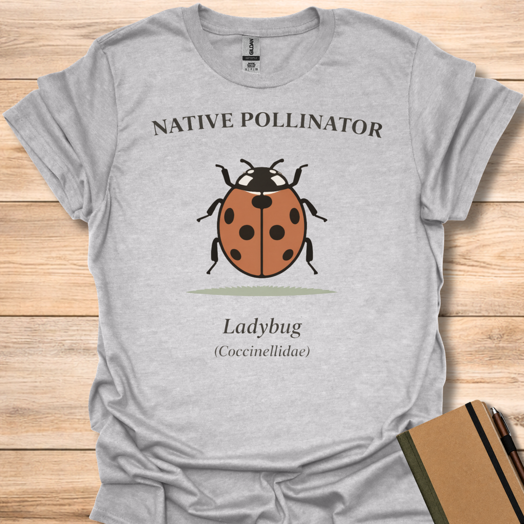 Native Pollinator Ladybug T-Shirt