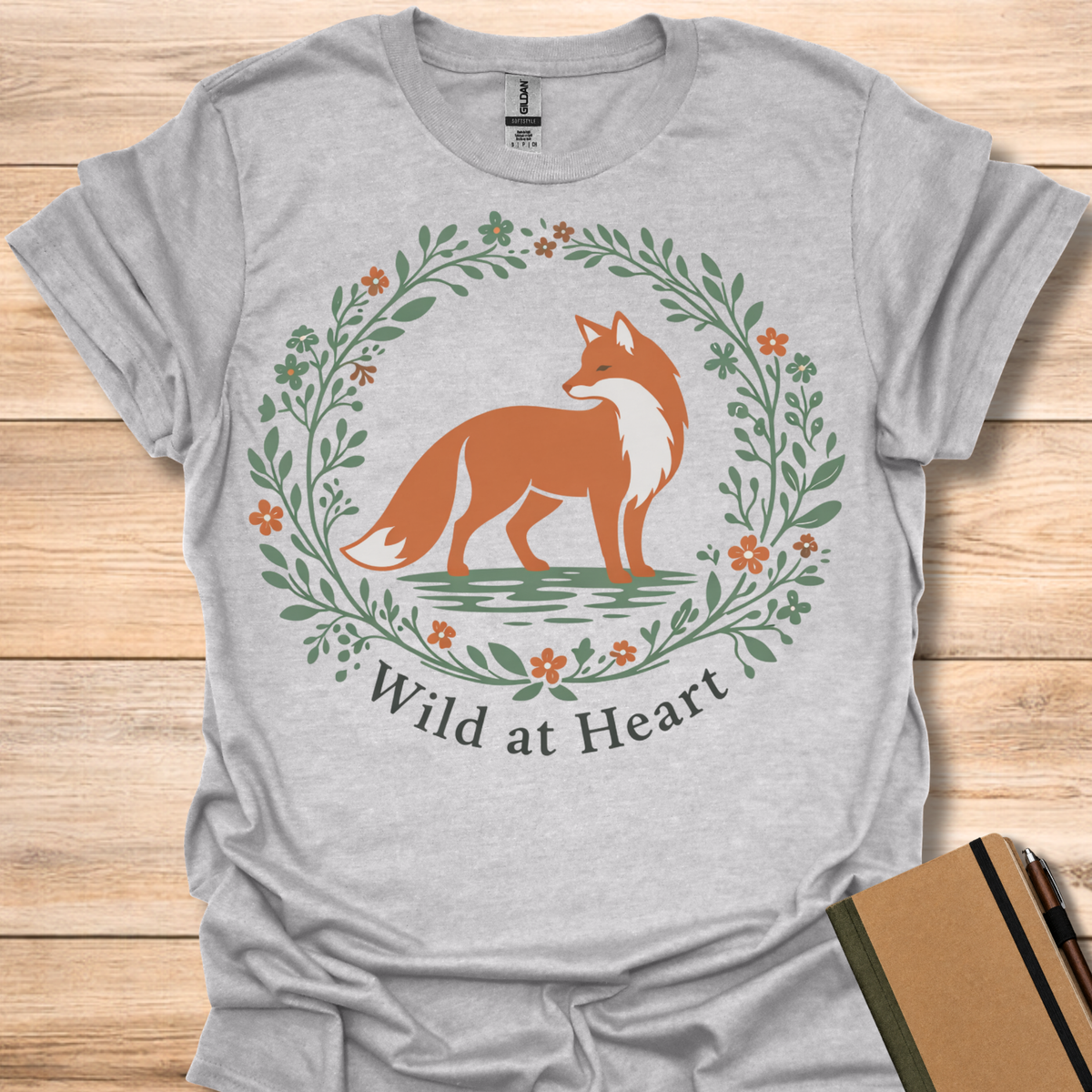 Wild at Heart Fox T-Shirt