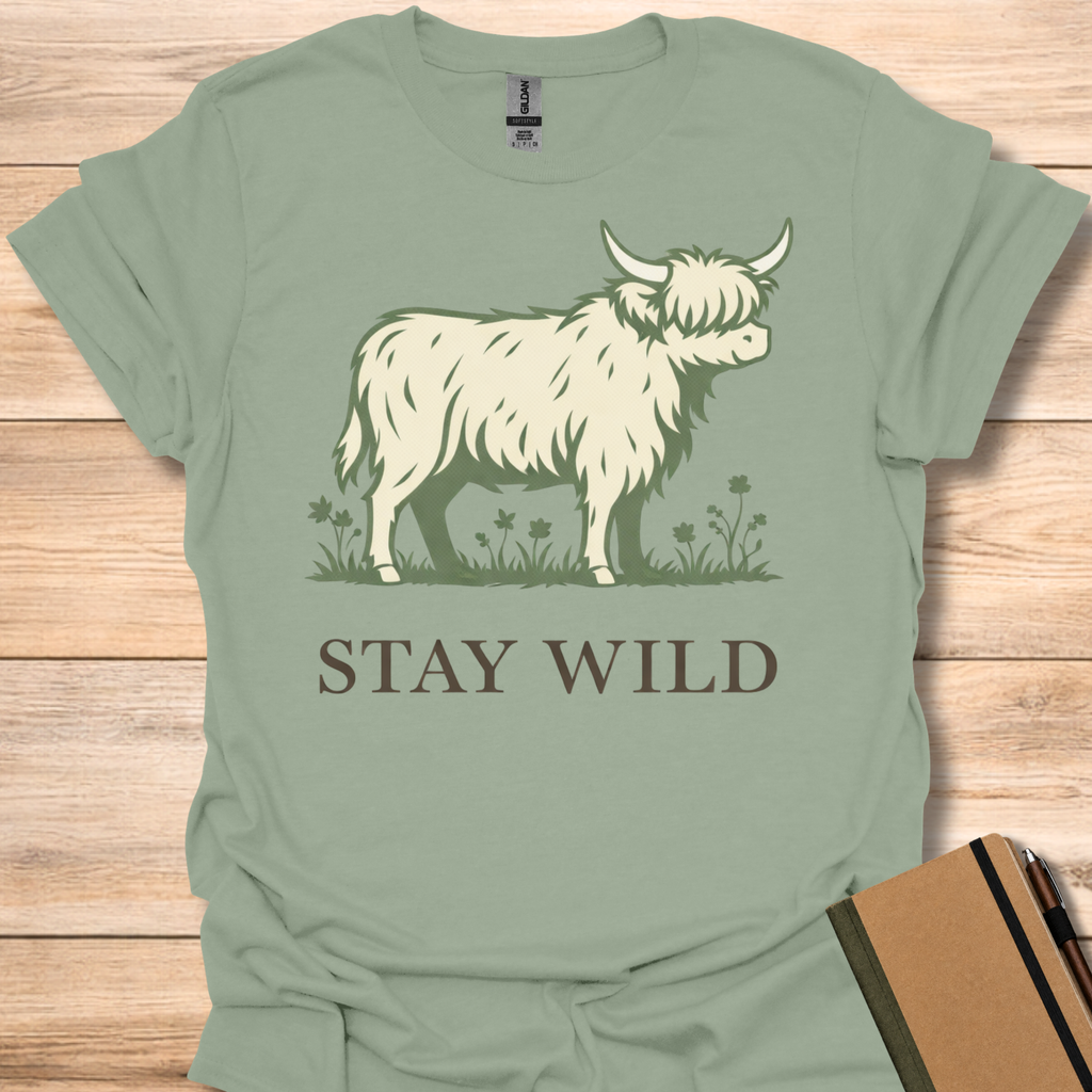Stay Wild Cow T-Shirt