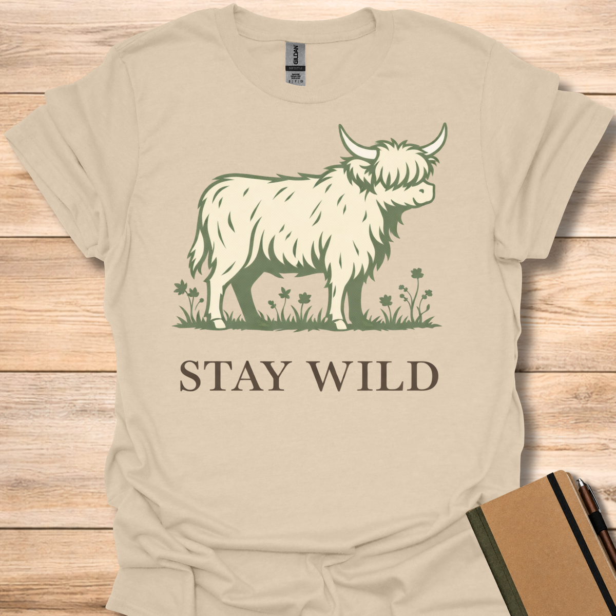 Stay Wild Cow T-Shirt