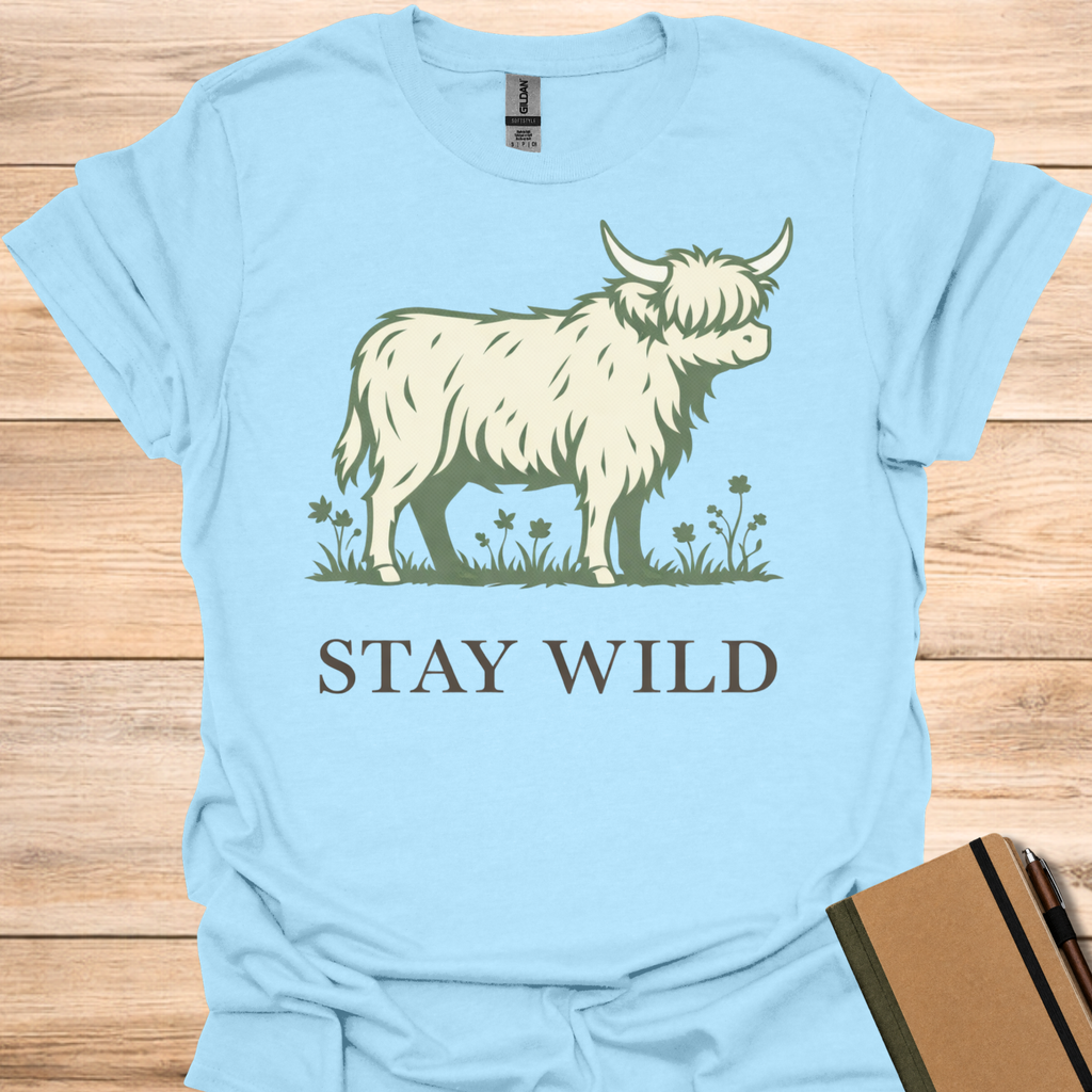 Stay Wild Cow T-Shirt