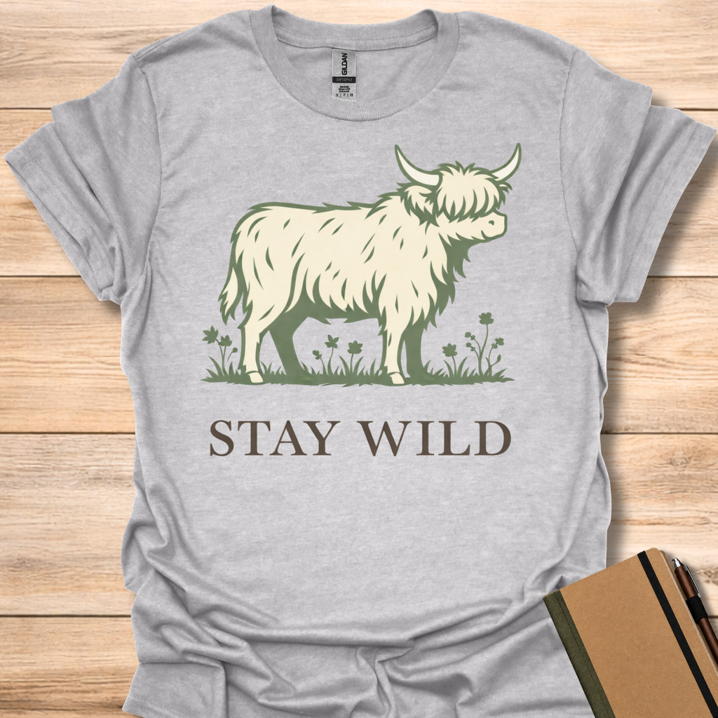 Stay Wild Cow T-Shirt