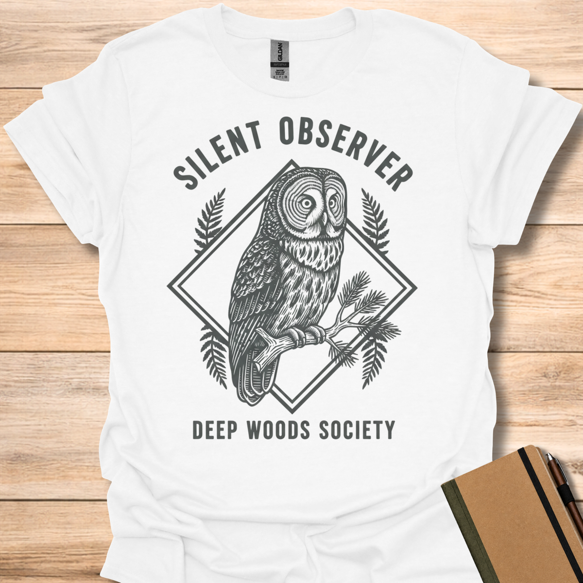 Silent Woods Observer Deep Woods Society T-Shirt