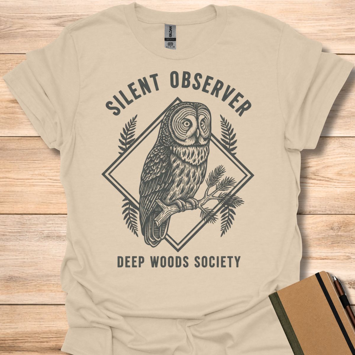 Silent Woods Observer Deep Woods Society T-Shirt