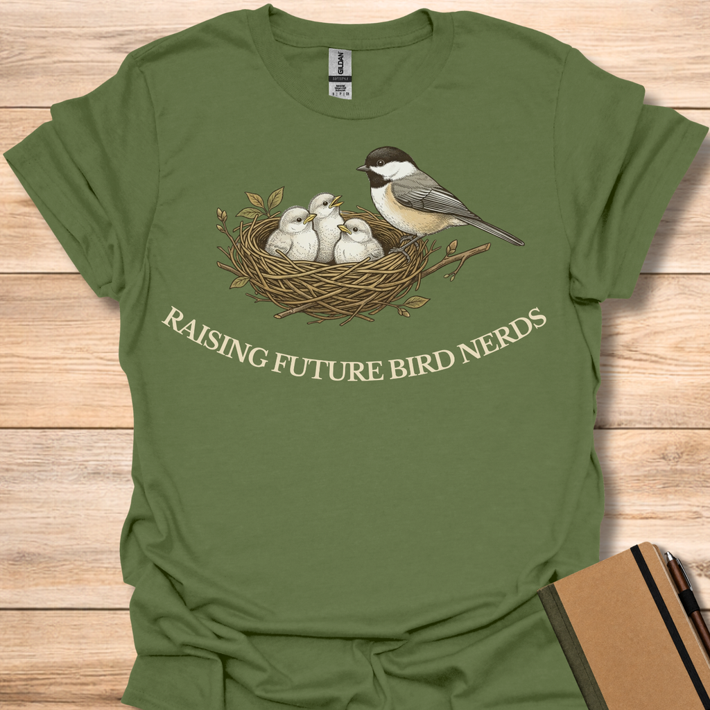 Raising Future Bird Nerds T-Shirt