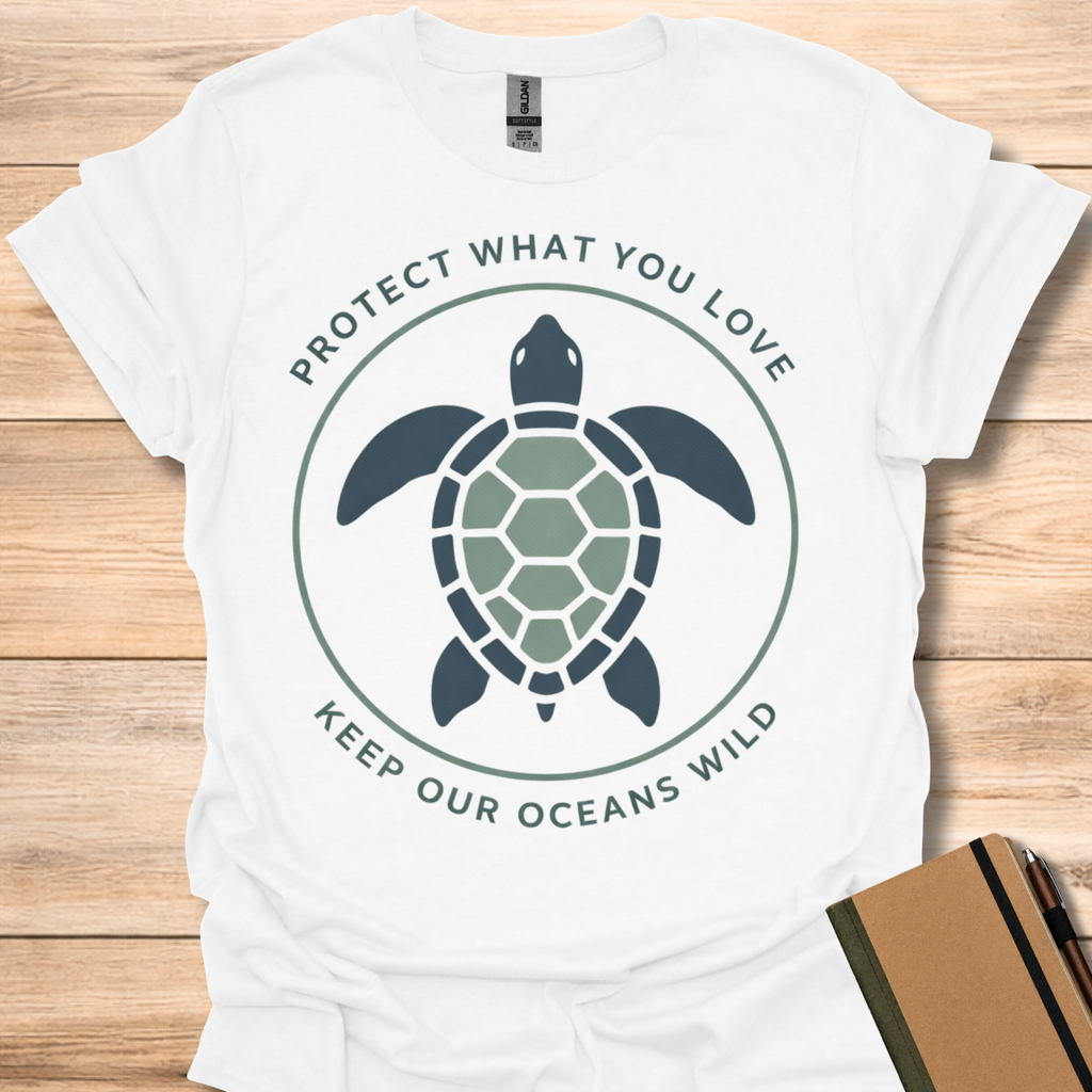 Protect What You Love Keep Our Oceans Wild T-Shirt