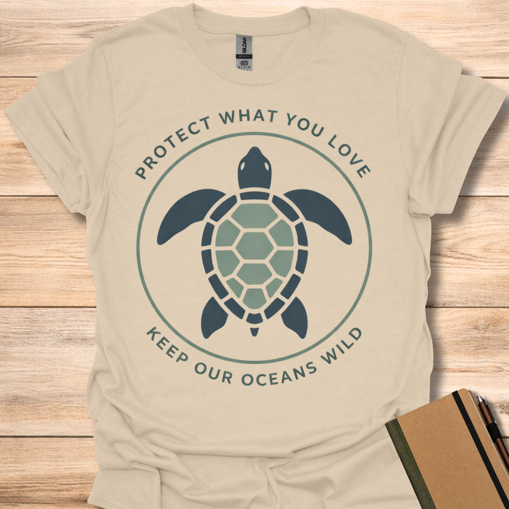 Protect What You Love Keep Our Oceans Wild T-Shirt