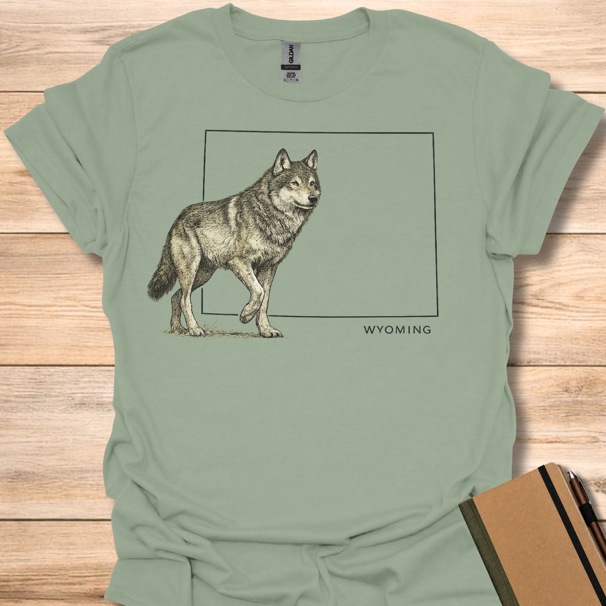 Wyoming Gray Wolf T-Shirt