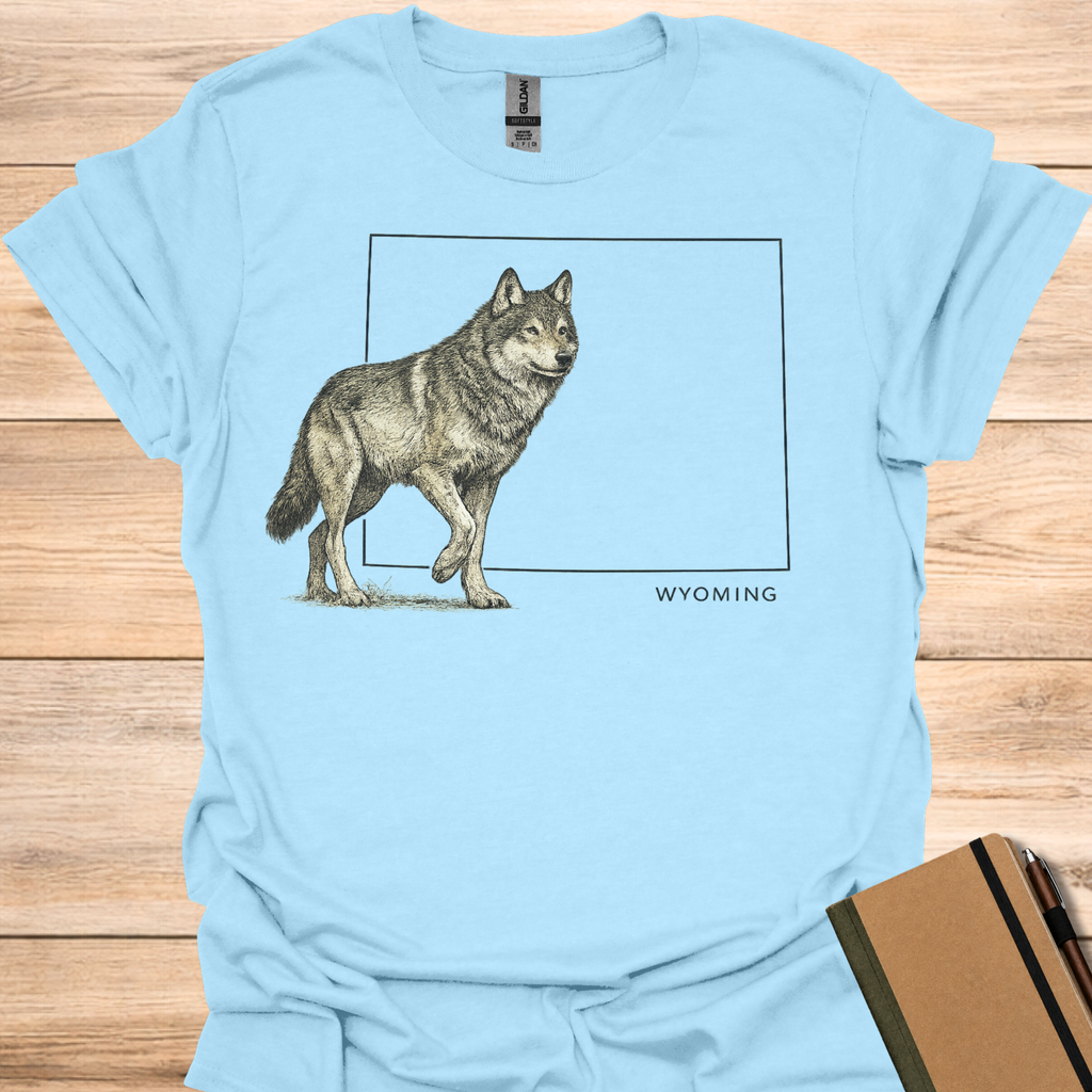 Wyoming Gray Wolf T-Shirt