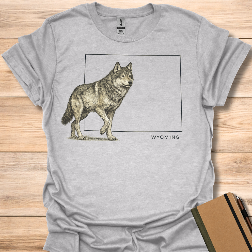 Wyoming Gray Wolf T-Shirt