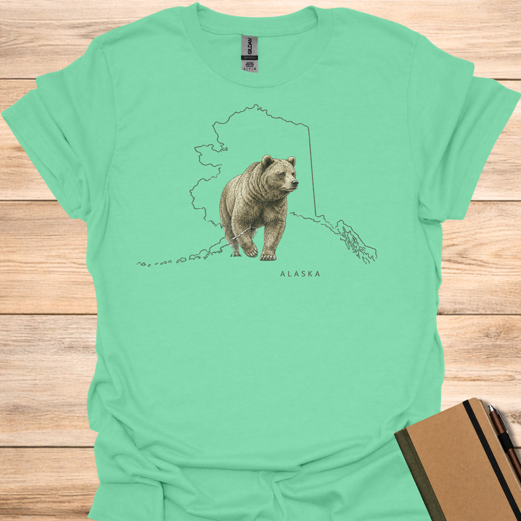 Alaska Grizzly Bear T-Shirt