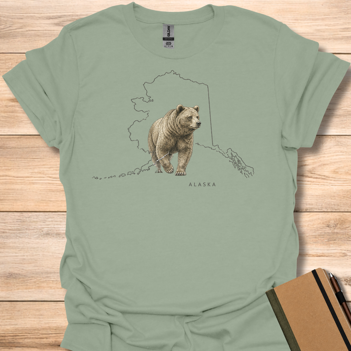 Alaska Grizzly Bear T-Shirt