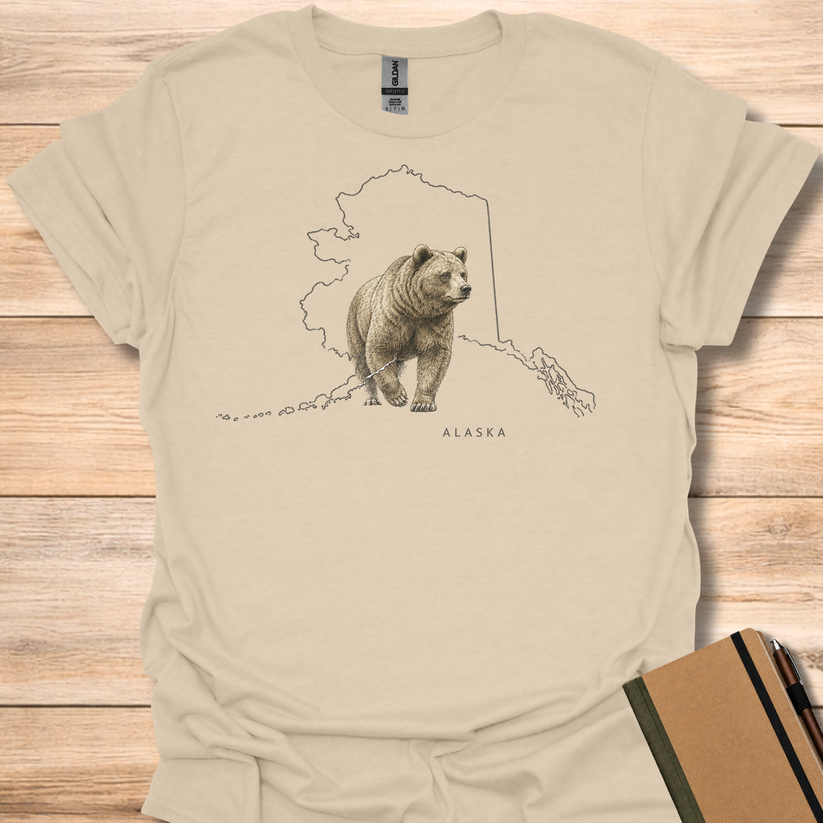 Alaska Grizzly Bear T-Shirt