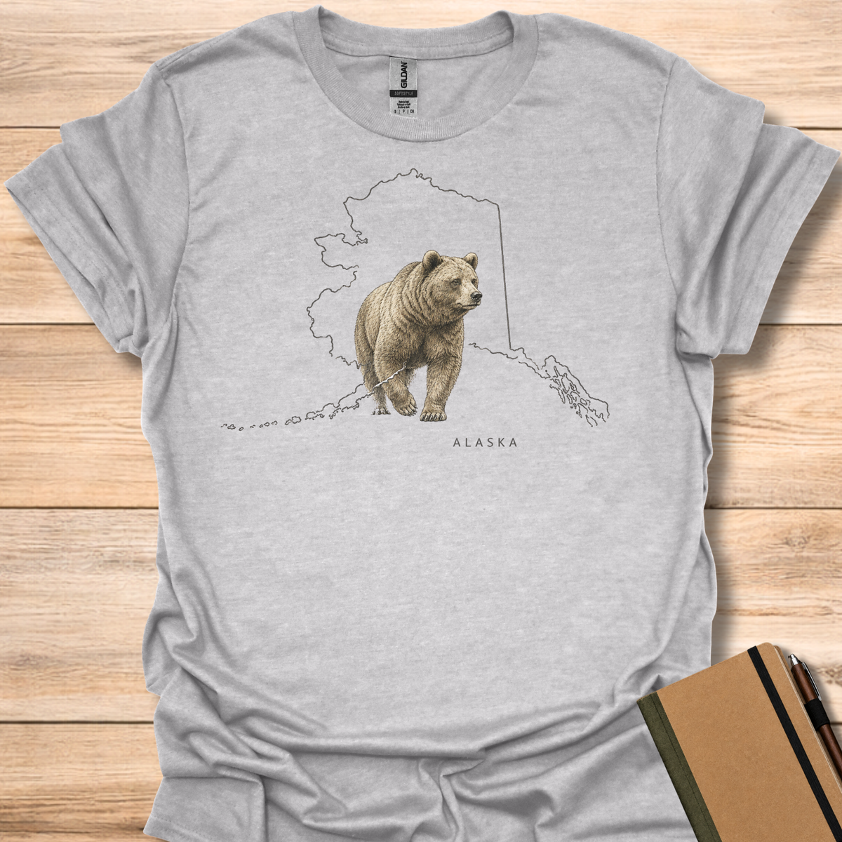 Alaska Grizzly Bear T-Shirt