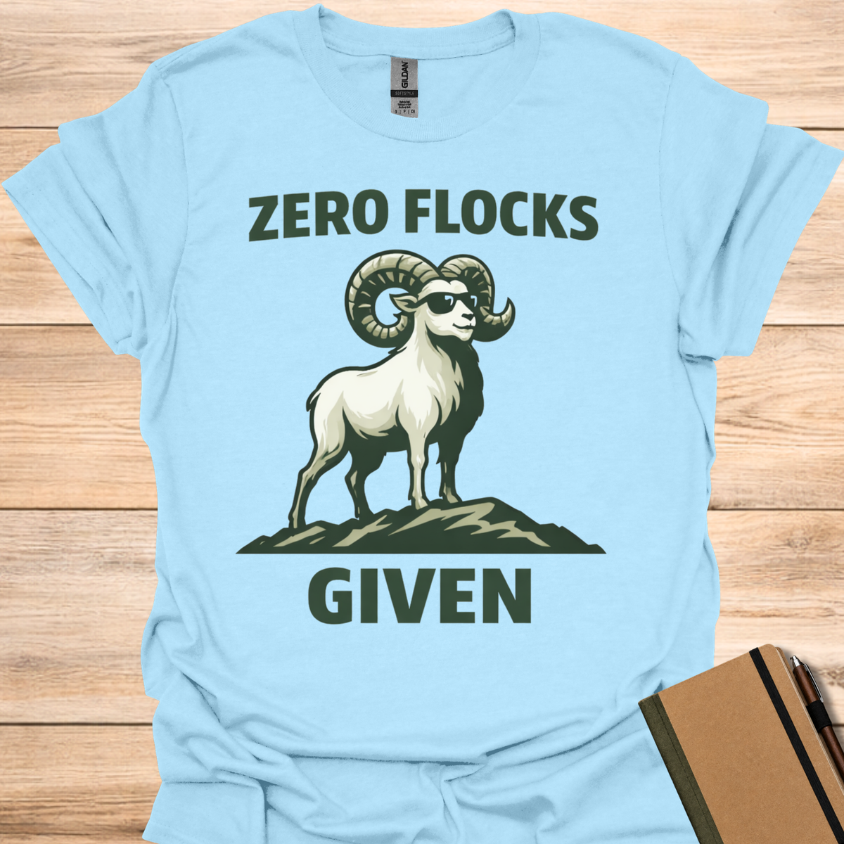 Zero Flocks Given T-Shirt