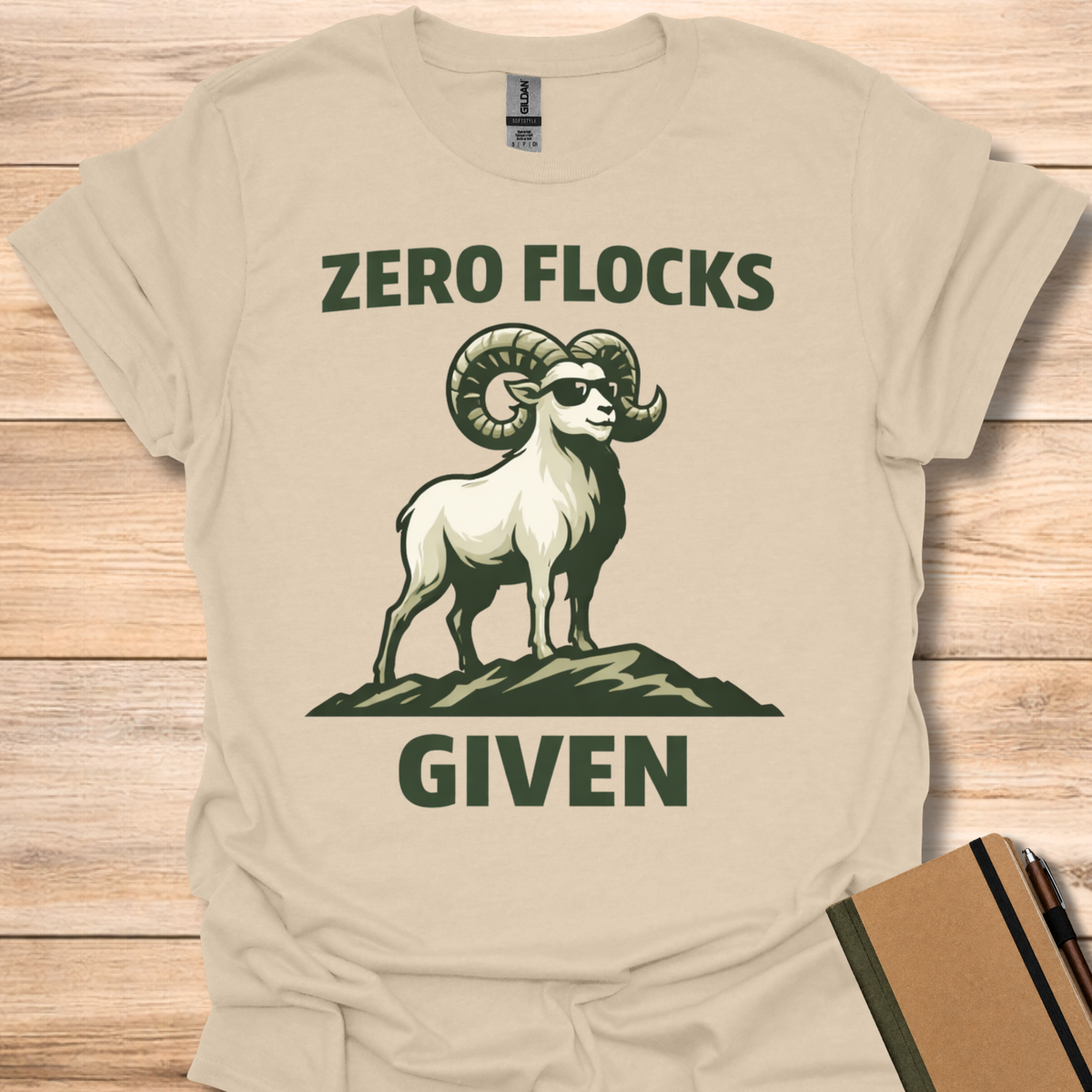 Zero Flocks Given T-Shirt
