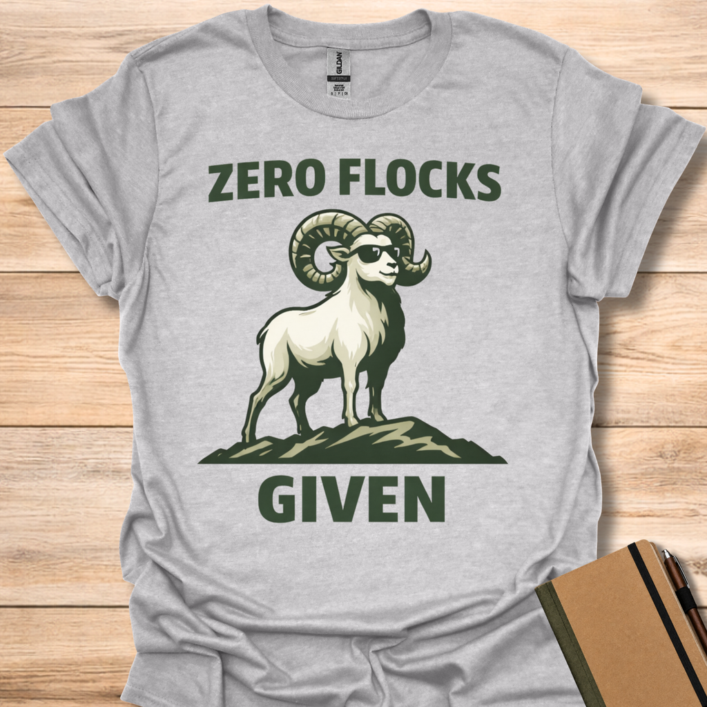 Zero Flocks Given T-Shirt