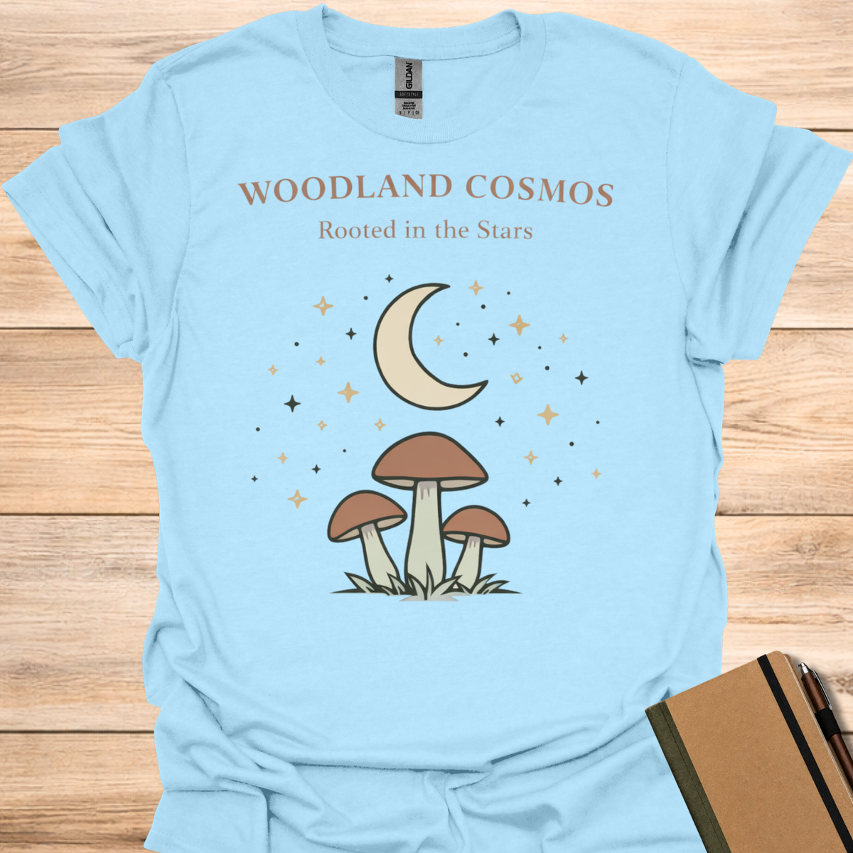 Woodland Cosmos Rooted in the Stars T-Shirt