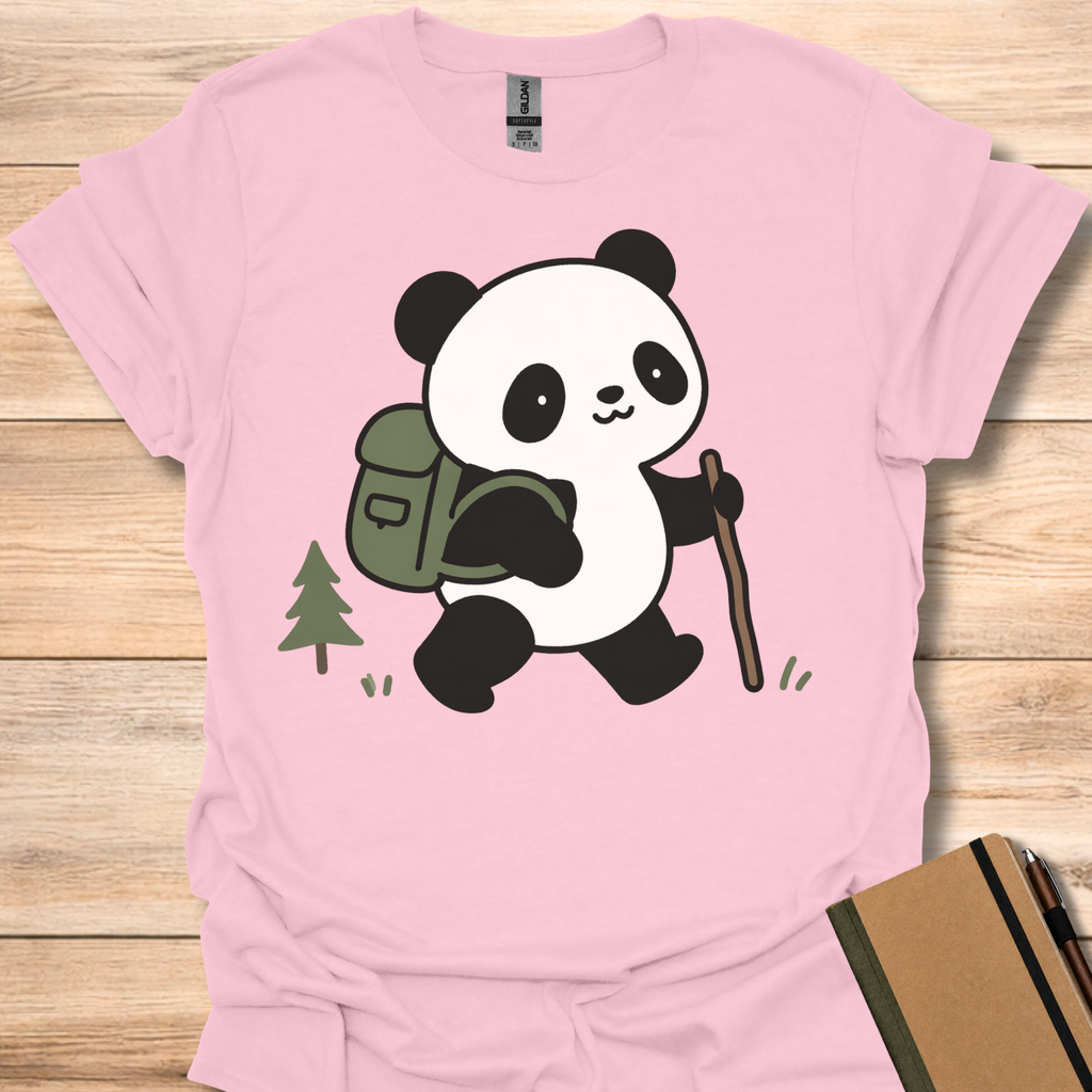 Hiking Panda T-Shirt