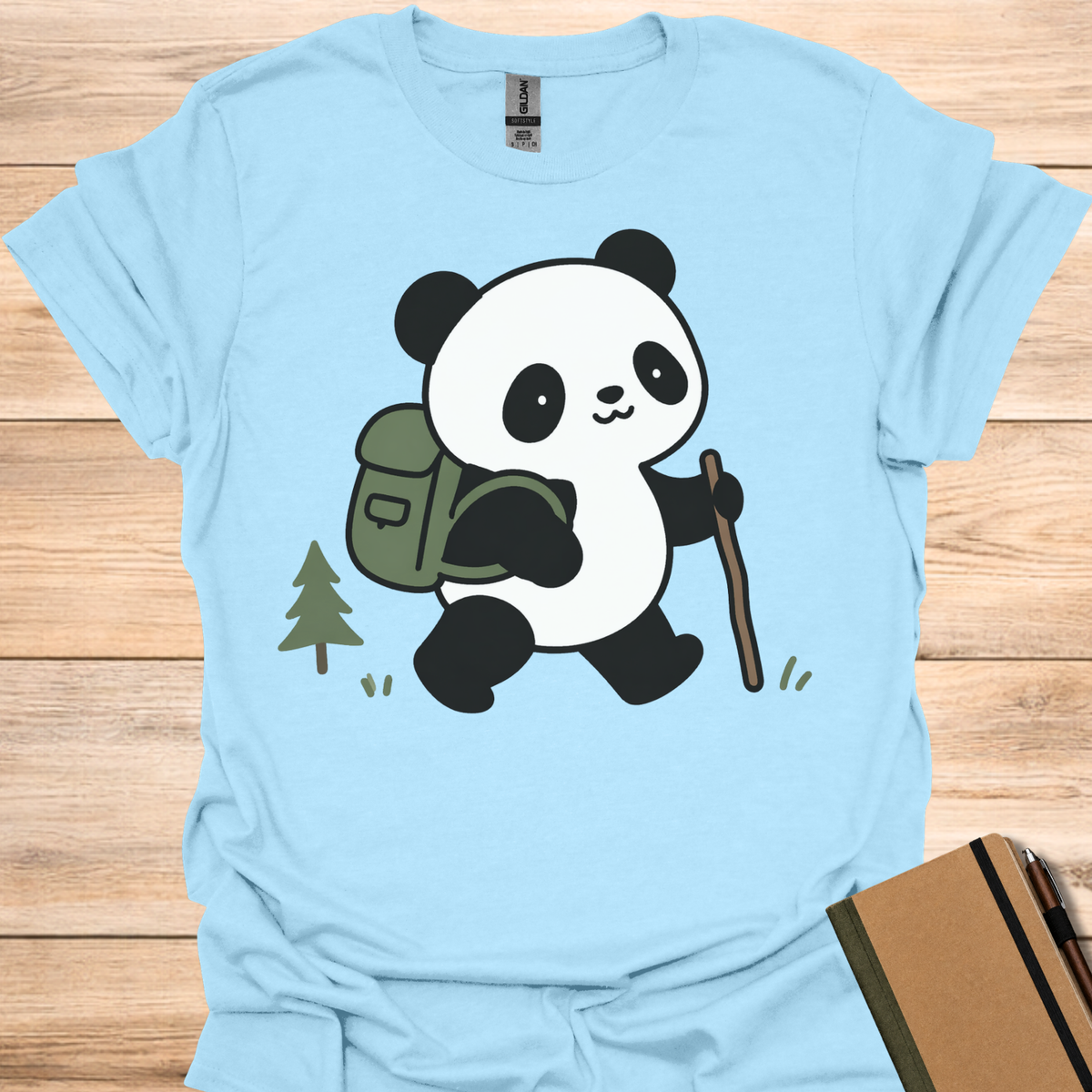 Hiking Panda T-Shirt