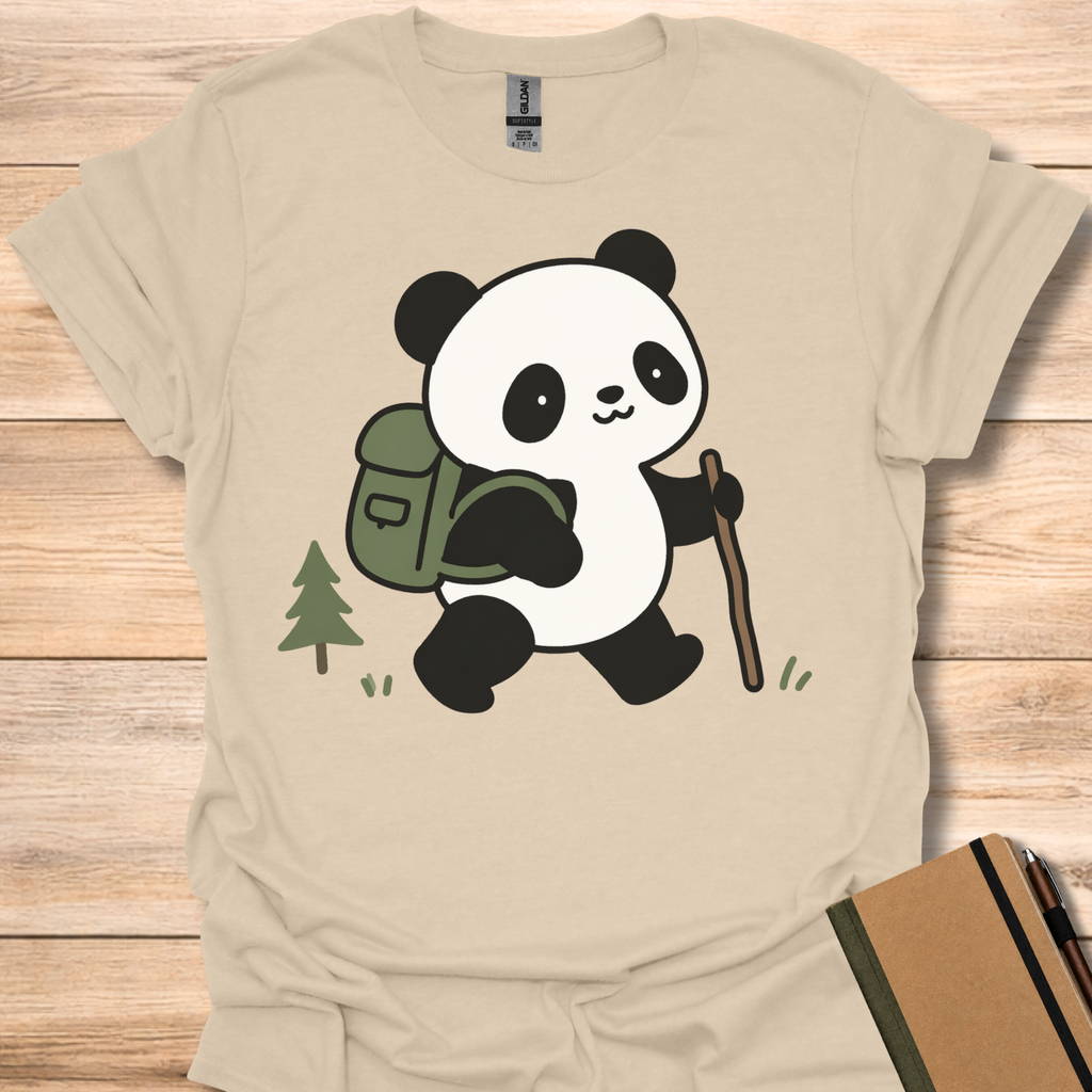 Hiking Panda T-Shirt