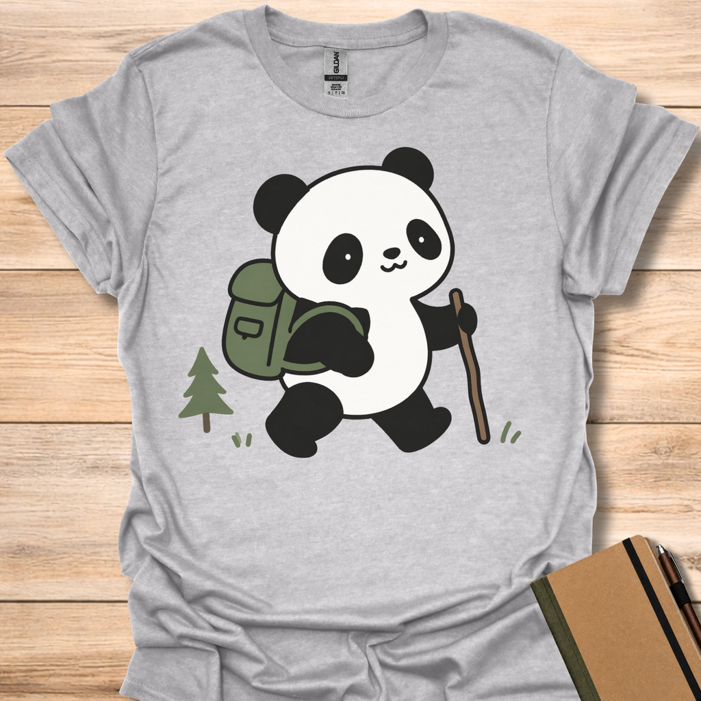 Hiking Panda T-Shirt