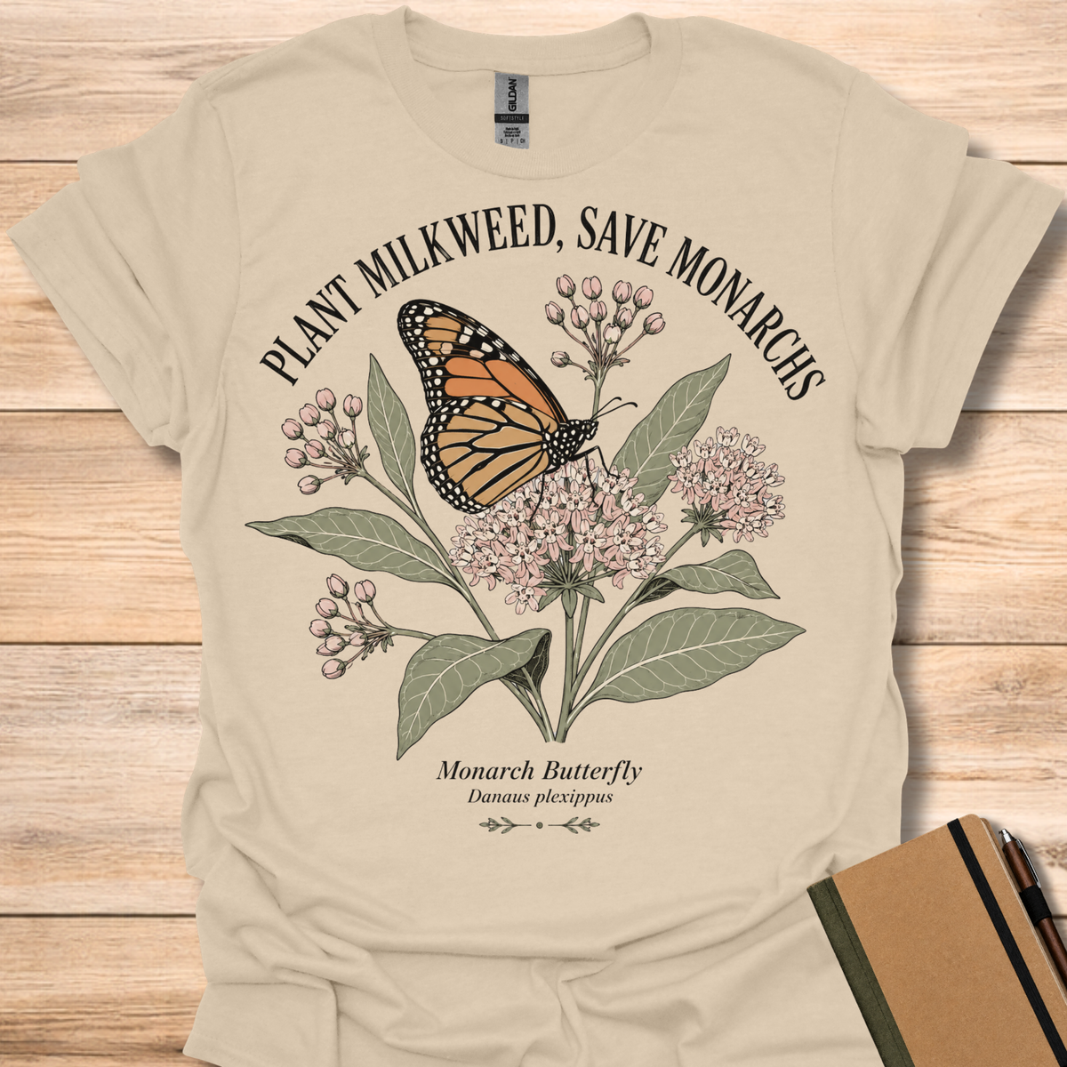 Plant Milkweed, Save Monarchs T-Shirt