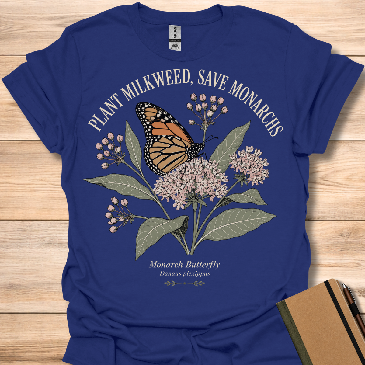 Plant Milkweed, Save Monarchs T-Shirt