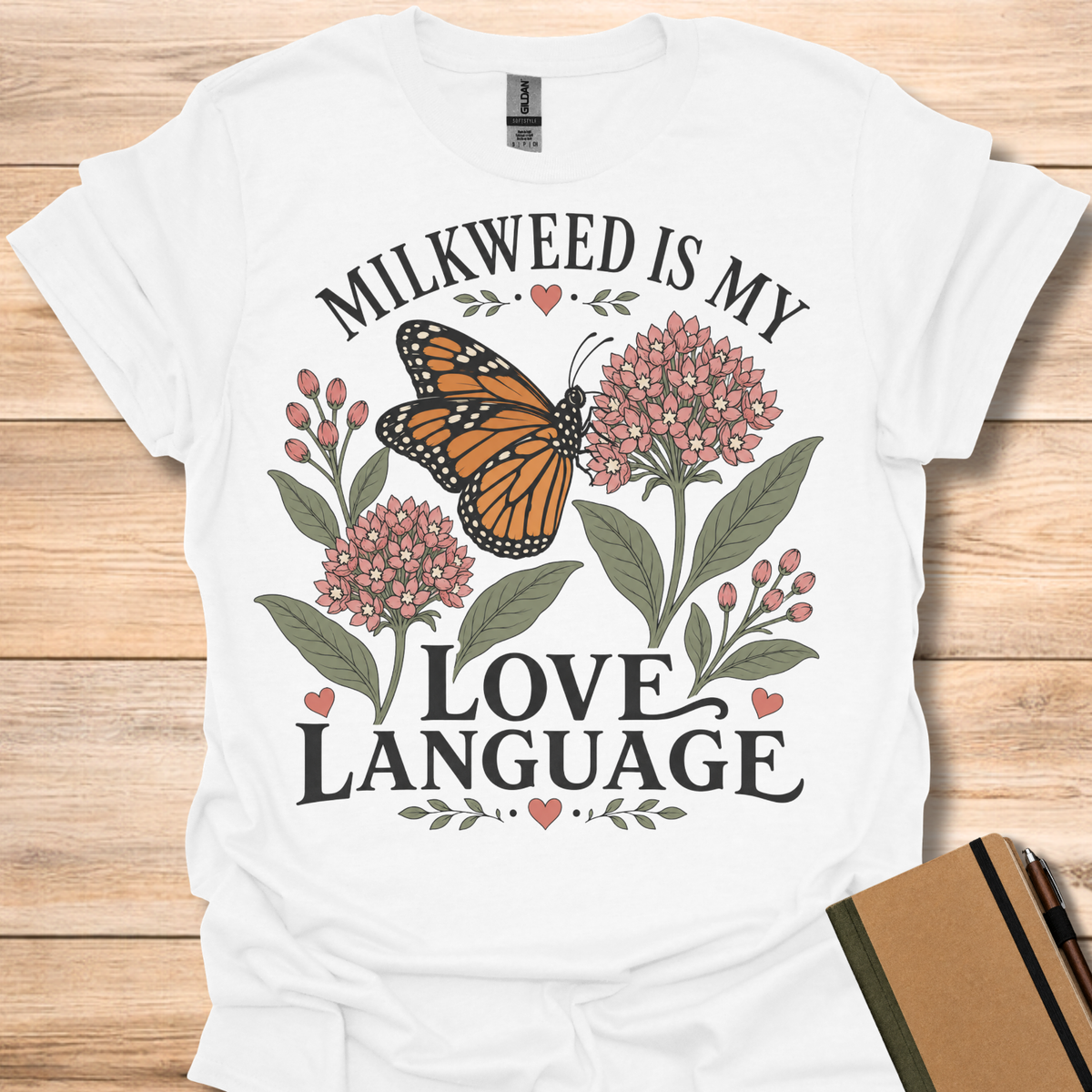 Milkweed Is My Love Language T-Shirt