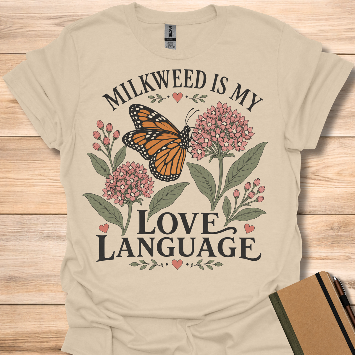 Milkweed Is My Love Language T-Shirt