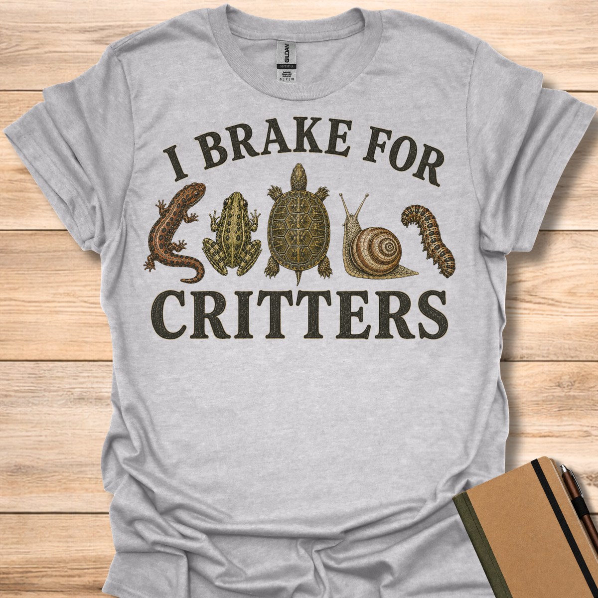 I Brake For Critters T-Shirt