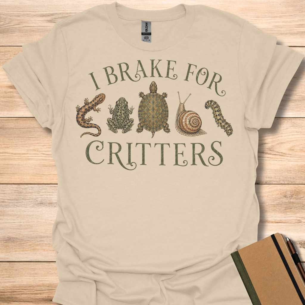 I Brake For Critters T-Shirt