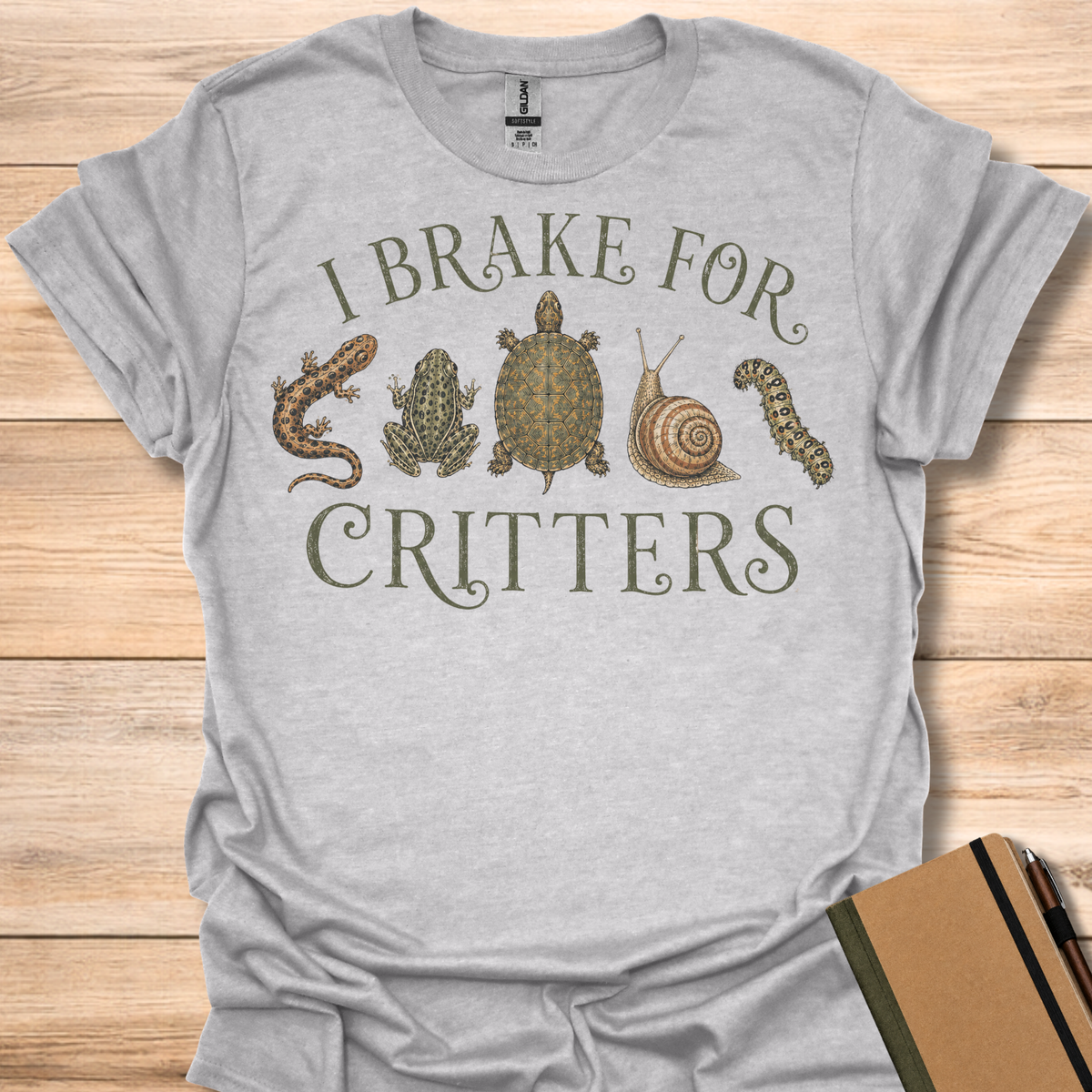 I Brake For Critters T-Shirt