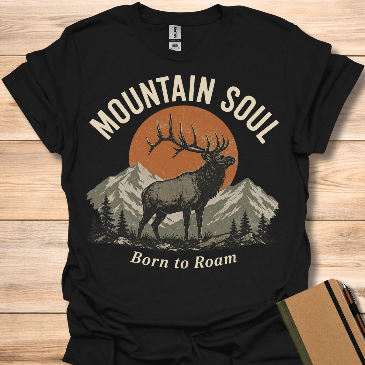 Mountain Soul Born To Roam T-Shirt