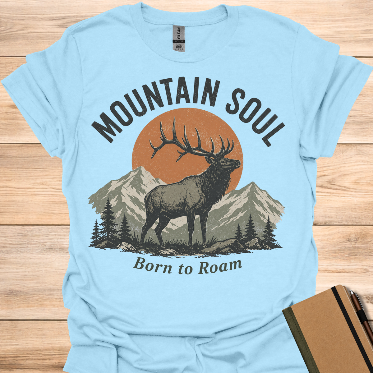 Mountain Soul Born To Roam T-Shirt