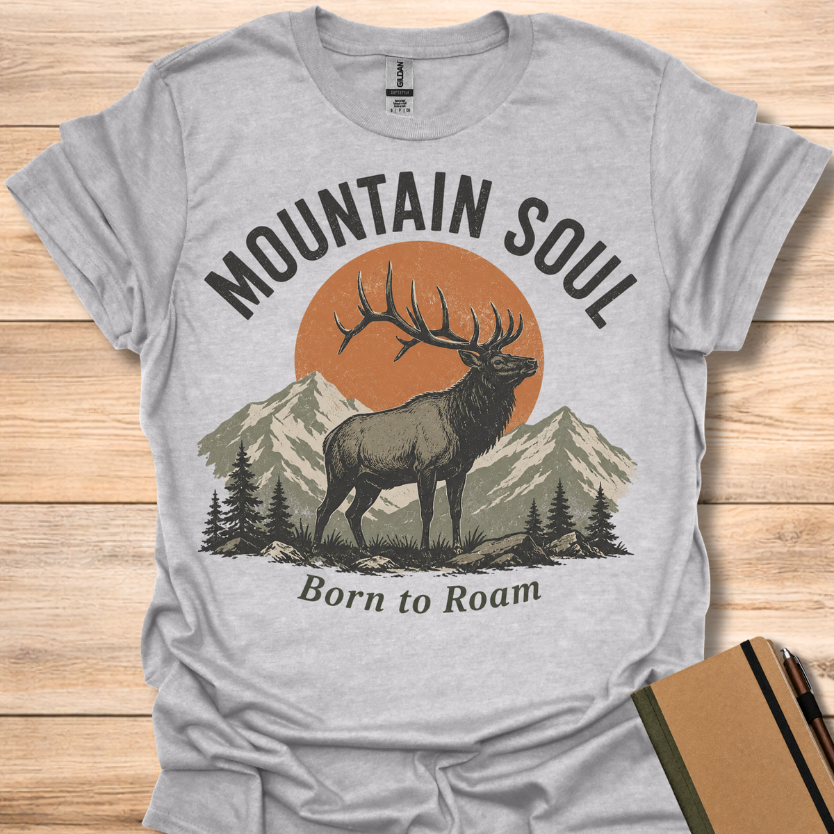 Mountain Soul Born To Roam T-Shirt