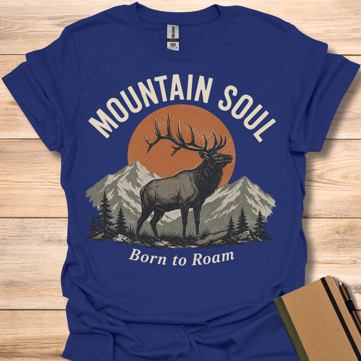 Mountain Soul Born To Roam T-Shirt