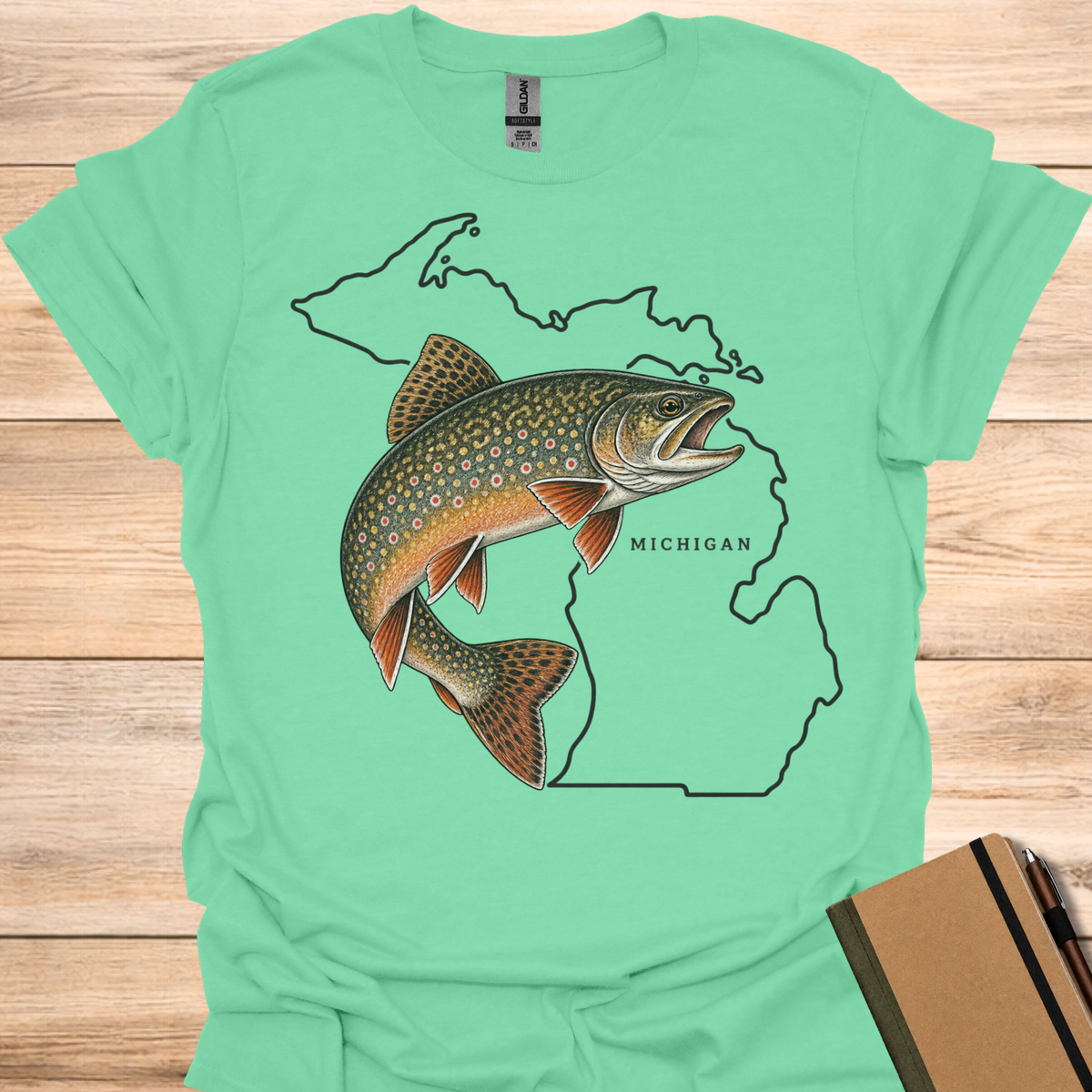 Michigan Brook Trout T-Shirt