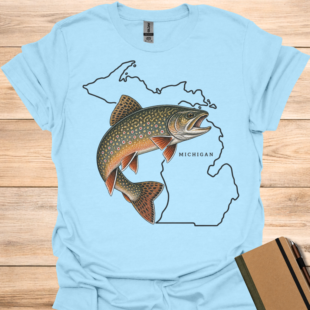 Michigan Brook Trout T-Shirt