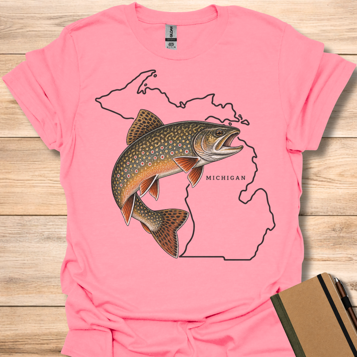 Michigan Brook Trout T-Shirt