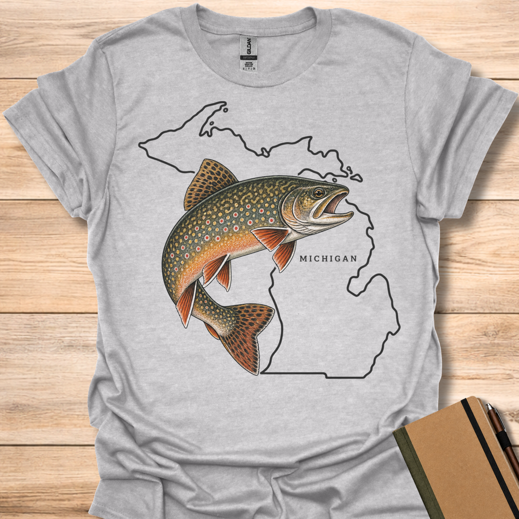 Michigan Brook Trout T-Shirt