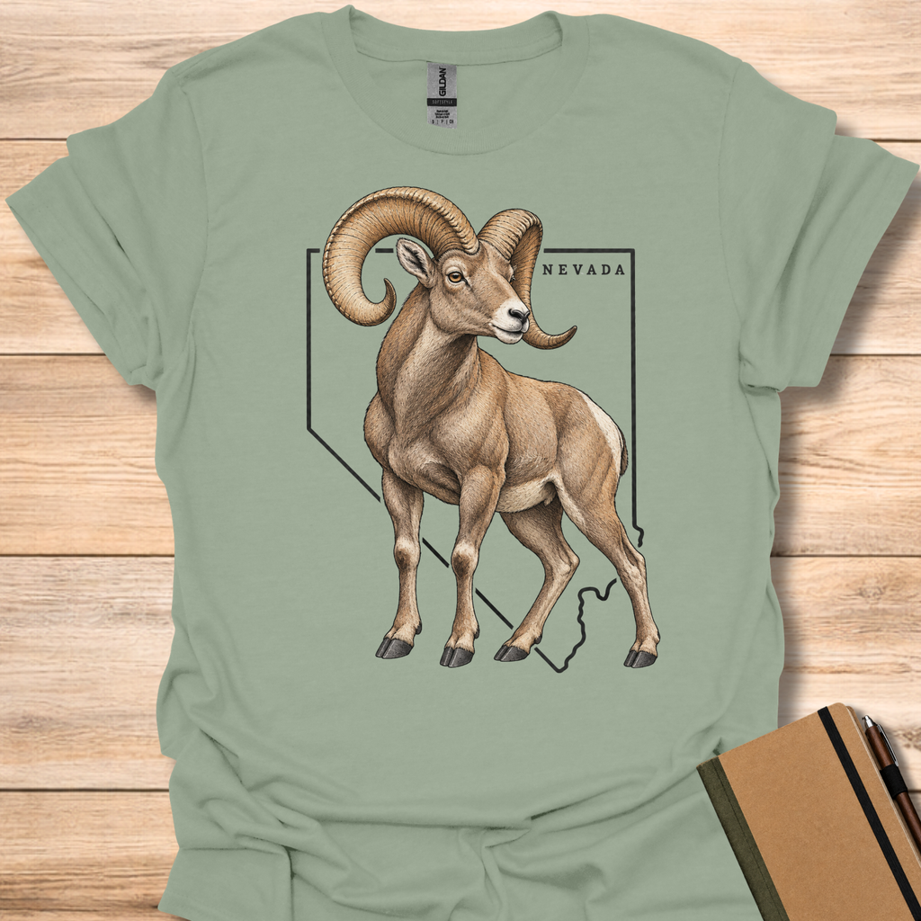 Nevada Desert Bighorn Sheep T-Shirt