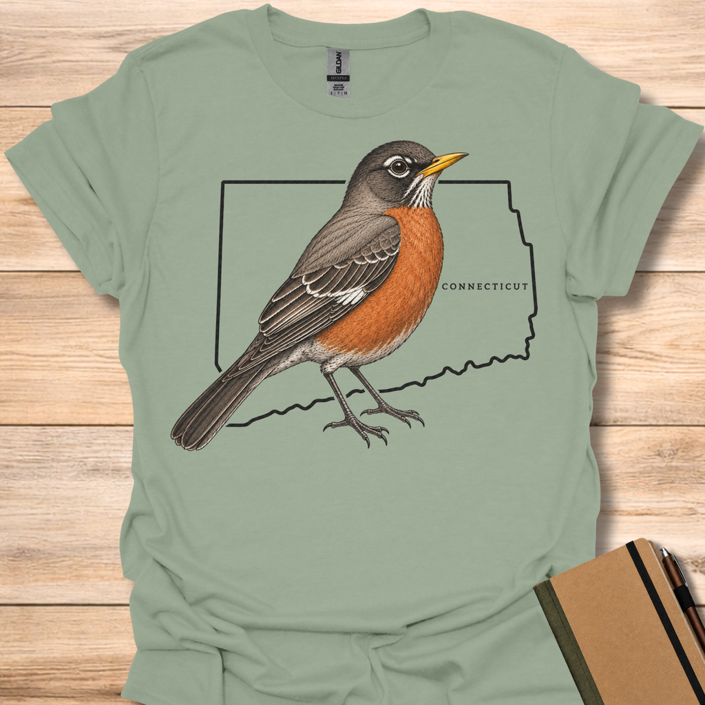 Connecticut Robin T-Shirt