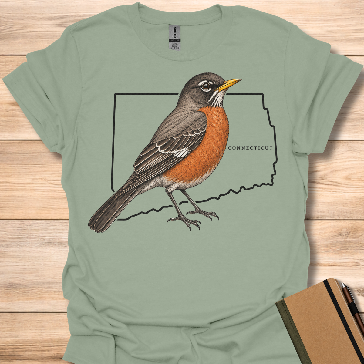 Connecticut Robin T-Shirt